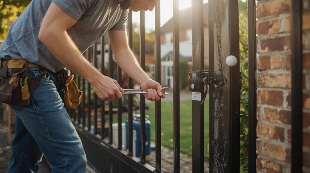 automatic driveway gate maintenance guide
